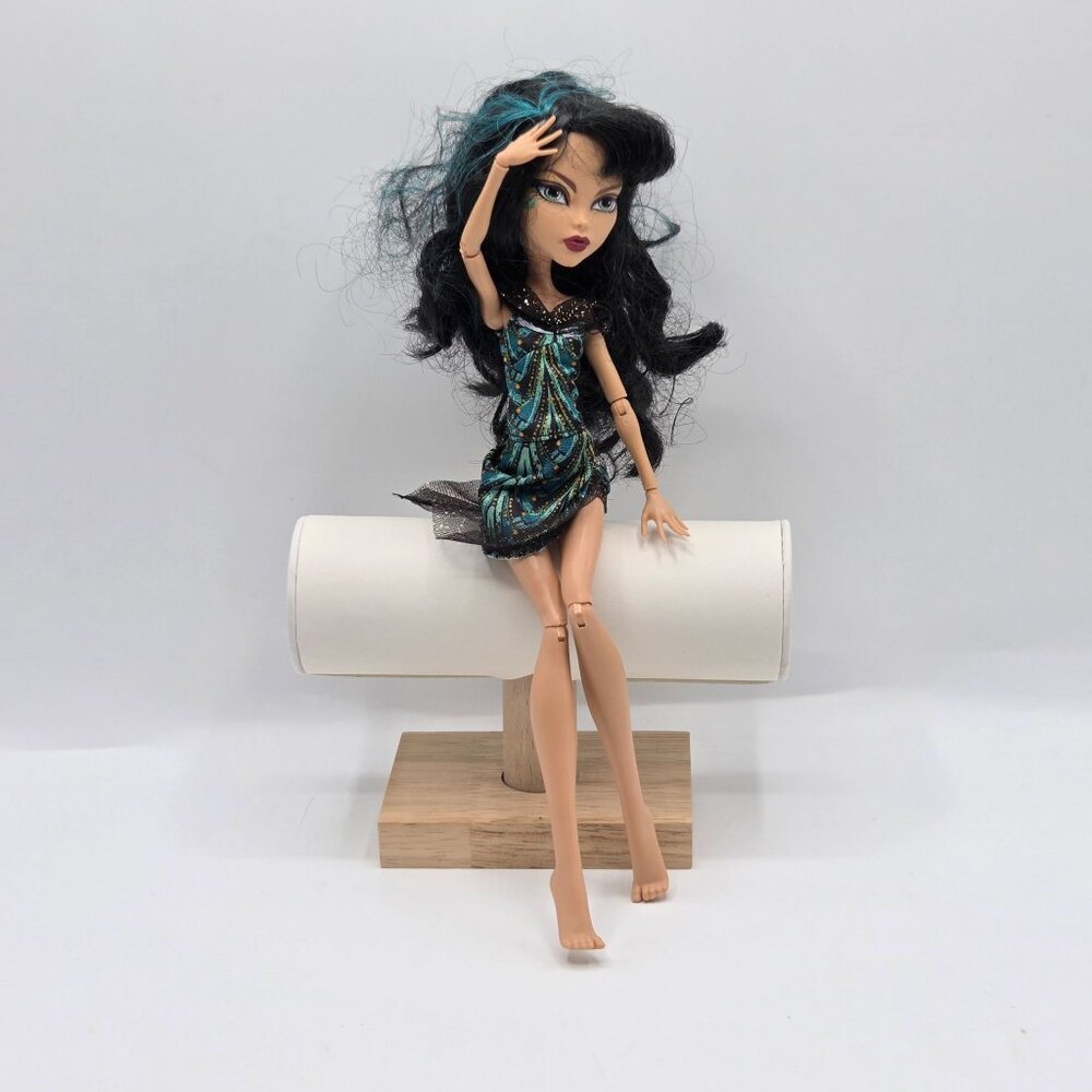 Monster High Doll Cleo De Nile Frights Camera Action Black Carpet